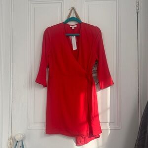 Topshop Red Mini Dress